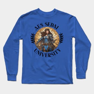 eas sedai school - blue ajah Long Sleeve T-Shirt